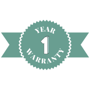 1 Year Warranty